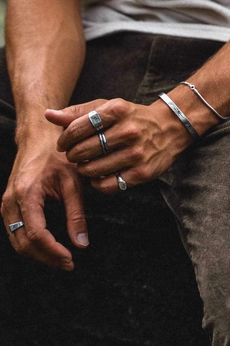 Silver jewelry